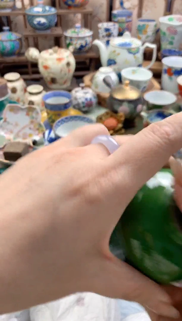 瓷片T****葱40号九姑娘工艺品瓷器