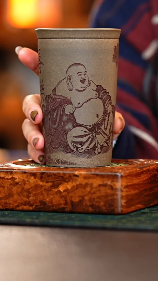 茶杯紫砂段泥可乐杯