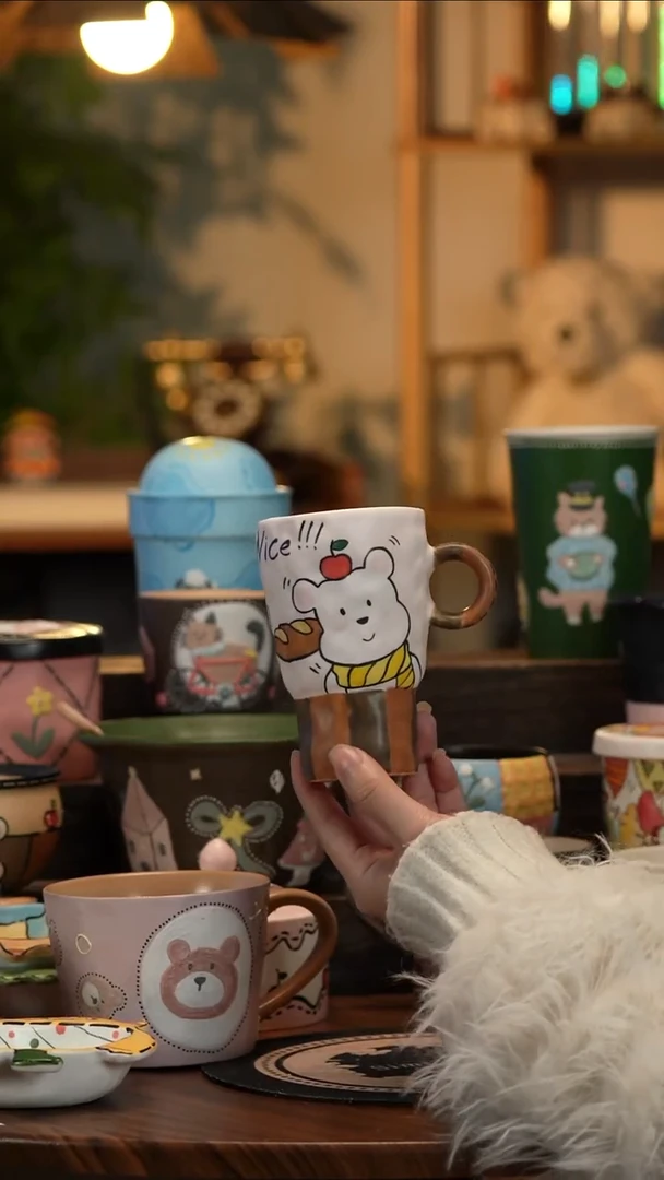 摆件陶A196景德镇原创手工陶瓷