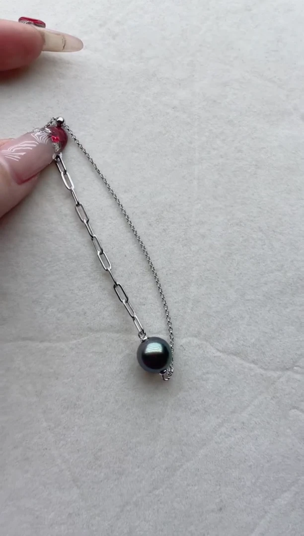 【闪购商品】海水珍珠手链银S925镶嵌Y23