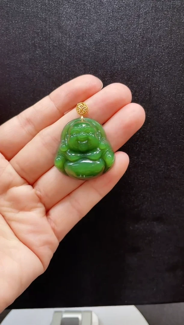 和田玉未镶嵌吊坠(不含链)多样性发一