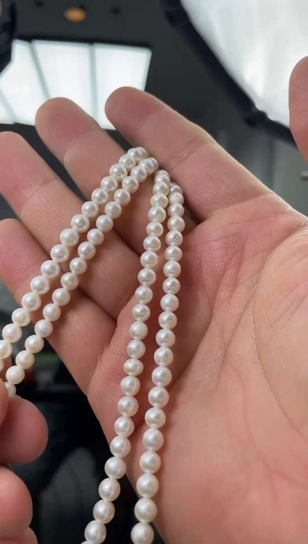 淡水珍珠未镶嵌颈饰珍珠项链99