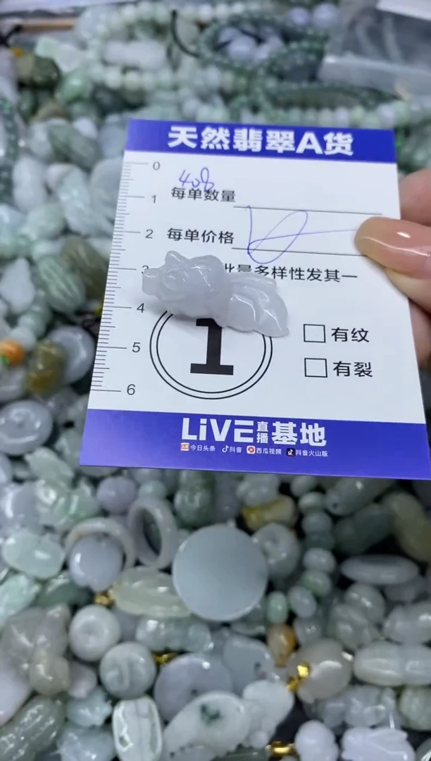 颈饰未镶嵌翡翠天然翡翠A货批量多样性发一件