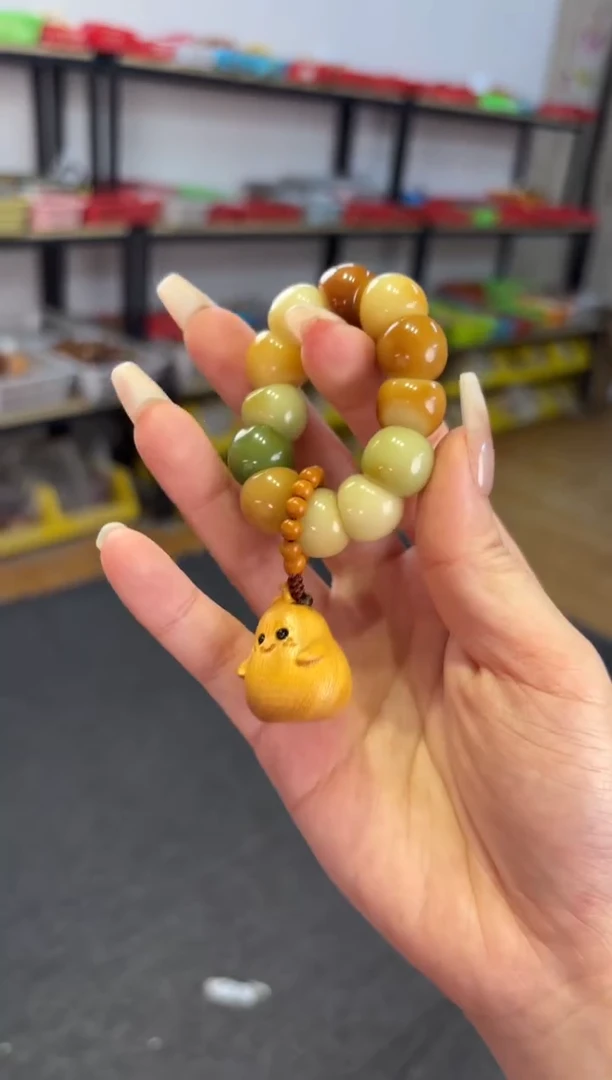 【闪购商品】菩提根/象牙果吊坠14mm菩提根木有压力手捻