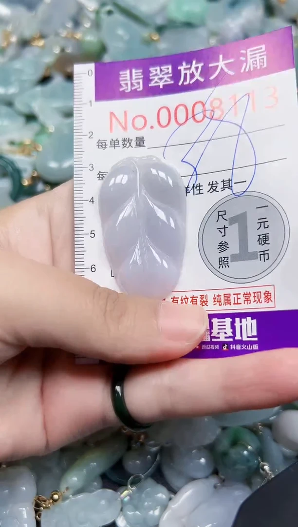 颈饰未镶嵌翡翠8113