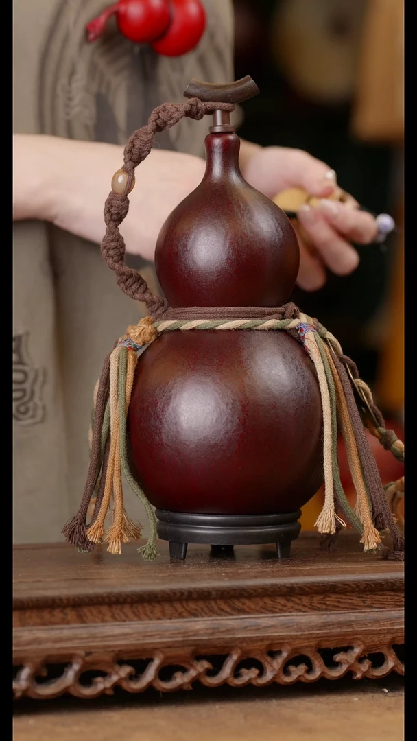 79号精品天然大漆酒葫芦一物一拍~