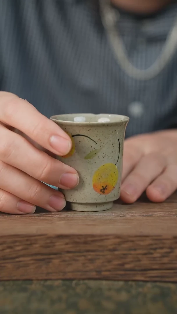 【闪购商品】杯子泥垚手作 景德镇手工手绘器物