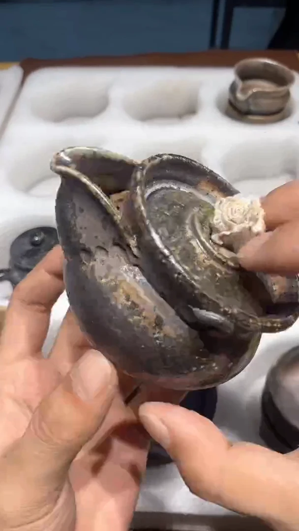 奢瓷/瑞寅柴烧茶器（宝瓶）433