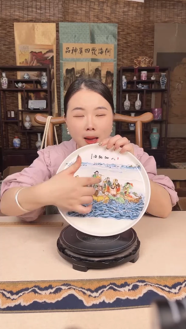 摆件瓷景德镇陶瓷摆件Y214