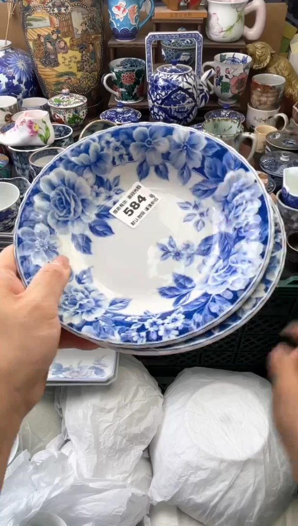 瓷片?584号六六工艺品瓷器