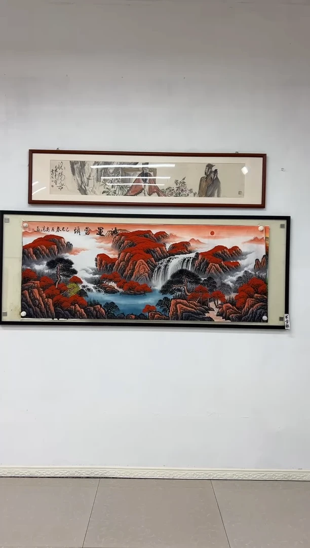 国画《鸿运当头》画芯未装裱180乘70