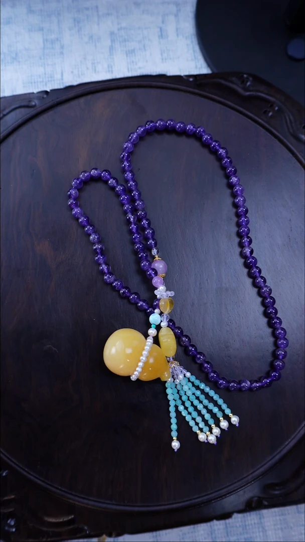 琥珀项链未镶嵌【多样性发一】