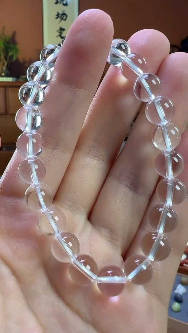 未镶嵌手串水晶明*白水晶