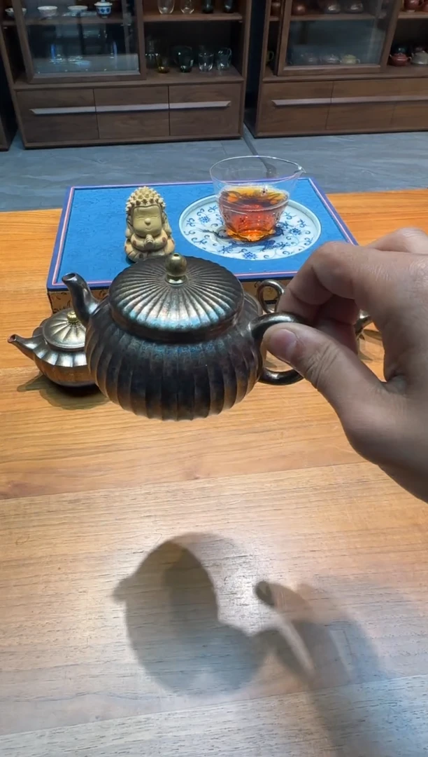 汤宣武 金砂紫泥贝壳烧 利禄