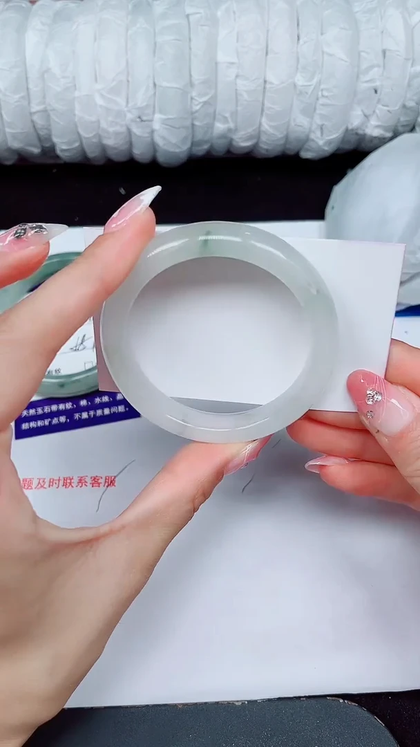 未镶嵌手镯石英质玉369-52/53