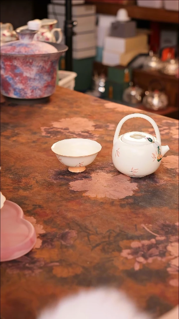 【闪购商品】陶瓷茶具（无礼盒无茶盘）@@A11331