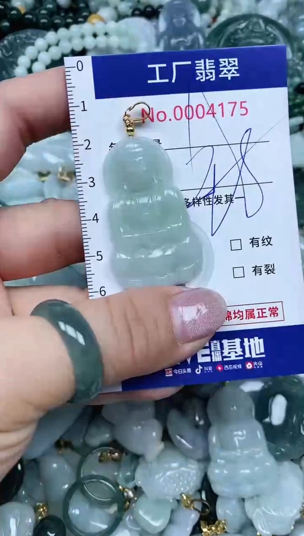 【闪购商品】翡翠吊坠(不含链)未镶嵌翡翠