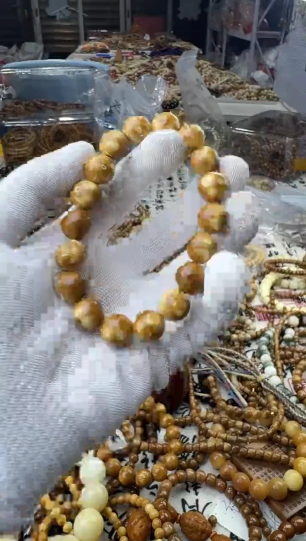 紫金鼠手串紫金鼠焦糖奶油鼠圆珠