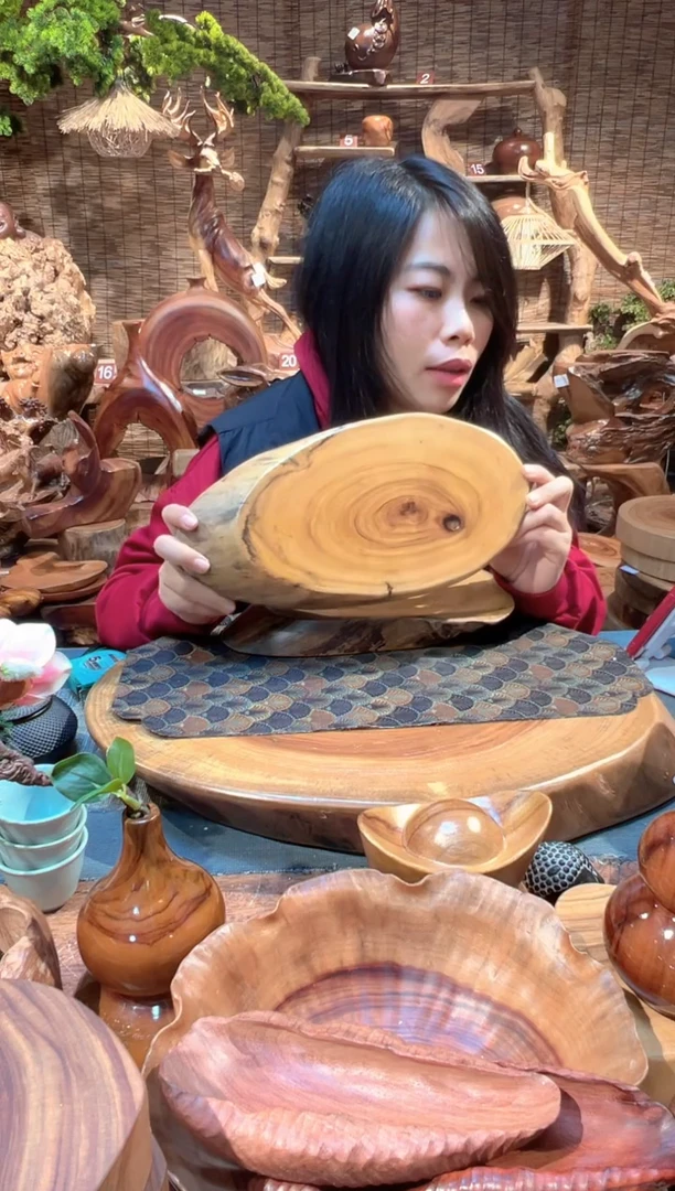 木香樟木-自然边干泡