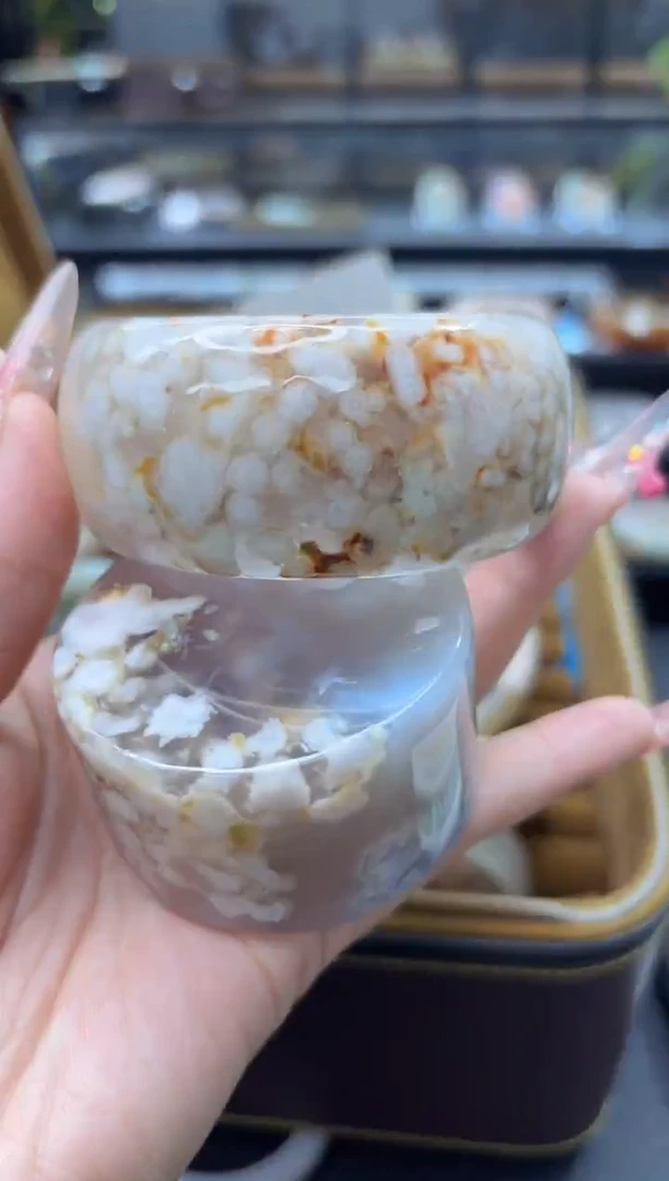 未镶嵌手镯石英质玉171(60圈赠送镯心)