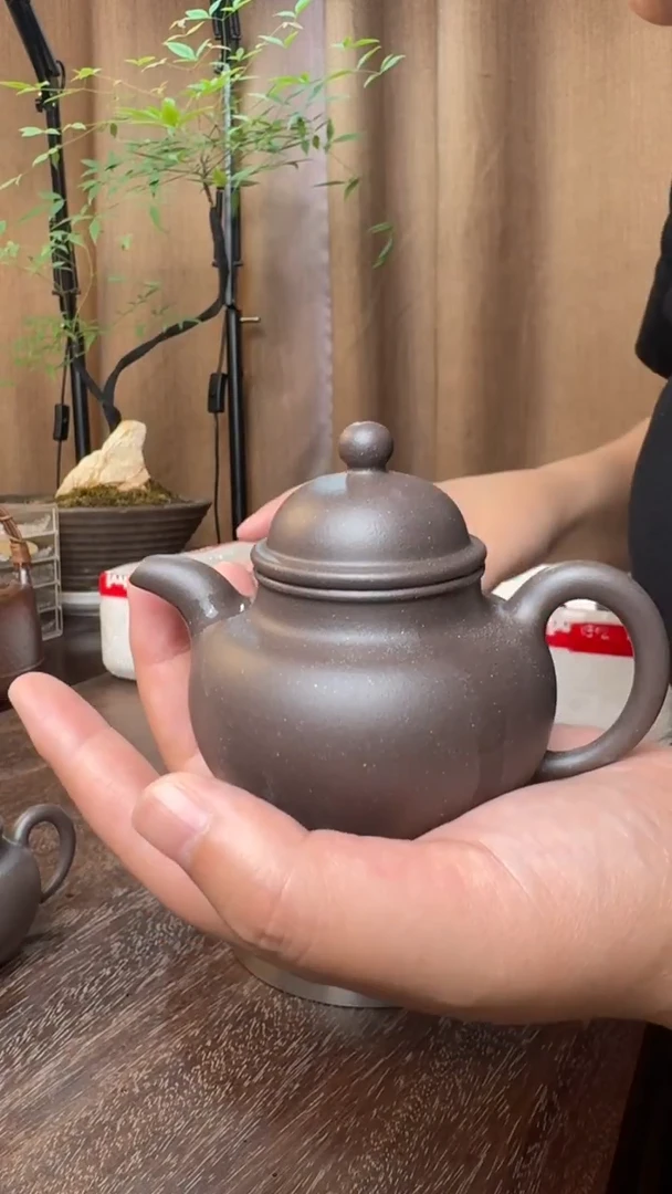 寿珍掇球-半手精工制作（天青泥）170CC“微瑕慎拍不退不换”