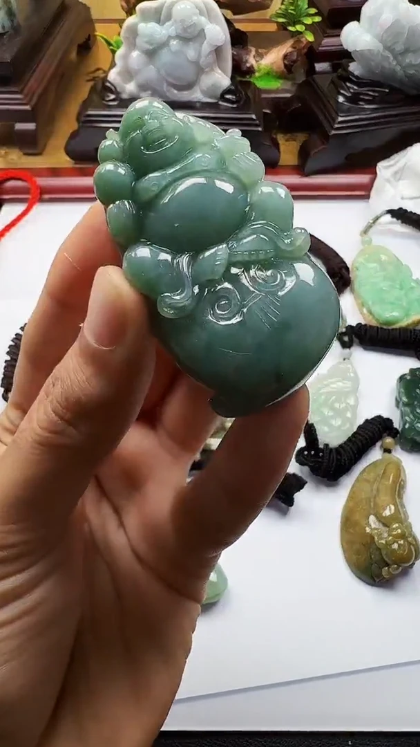 吊坠(不含链)未镶嵌翡翠1