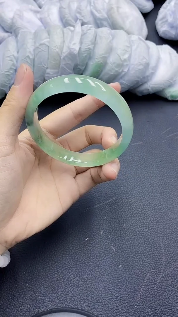 高冰透美人手镯 所见即所得140