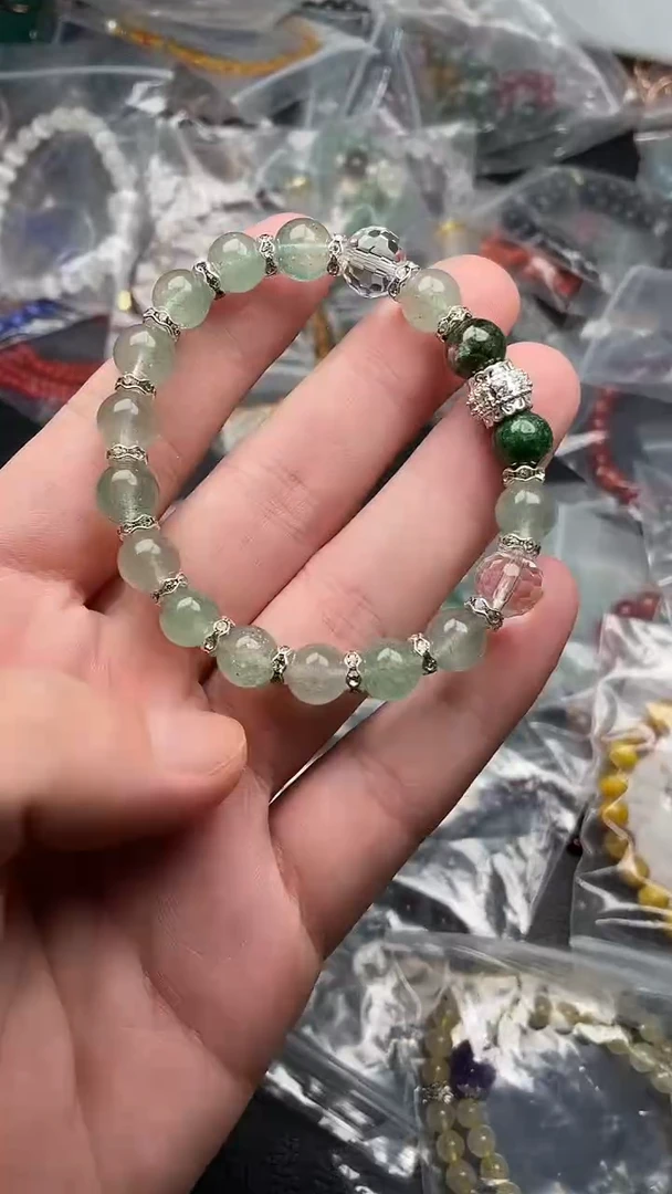 未镶嵌手链水晶多样性发货拍一发一