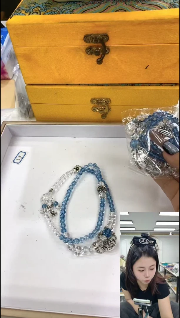 玛瑙/玉髓颈饰合金0354双圈
