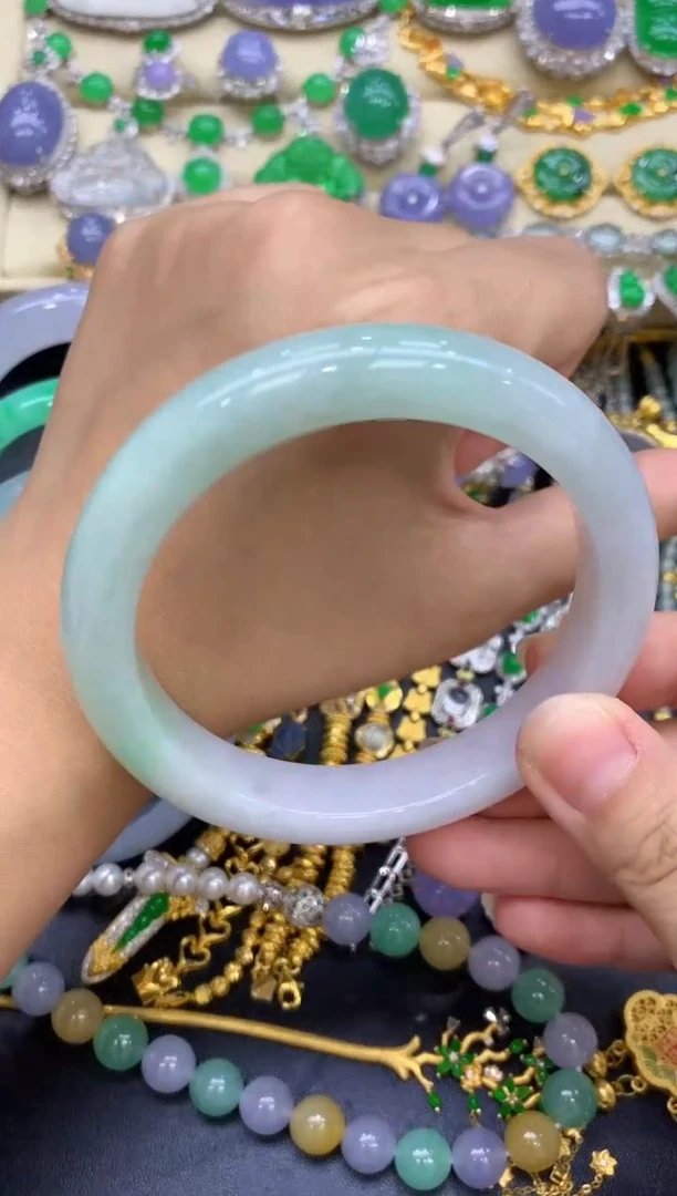 未镶嵌手镯翡翠479-中国好珍宝