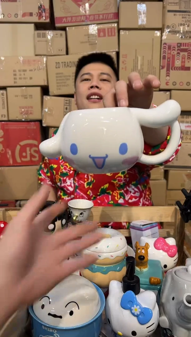 【闪购商品】杯陶瓷杯玉桂狗头杯
