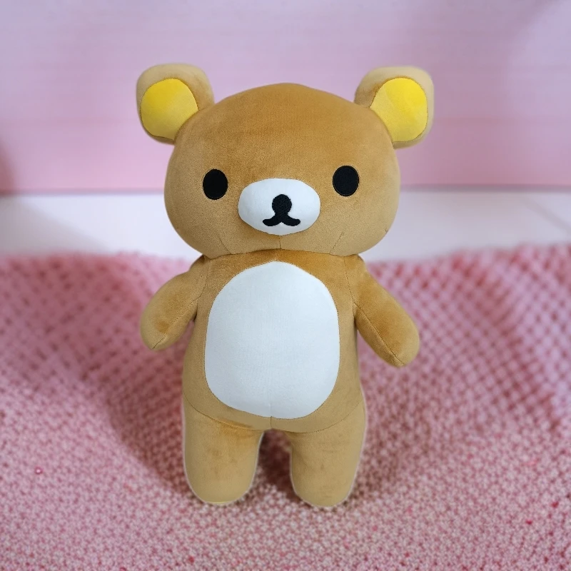 爆款某创联名可爱轻松熊公仔毛绒玩具松弛熊玩偶生日礼物不掉毛