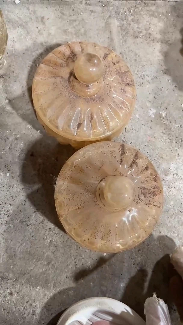 瓷片手工，手绘，陶瓷