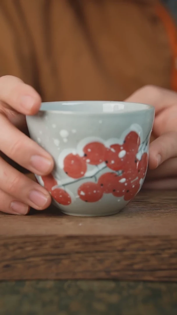 【闪购商品】杯子泥垚手作 景德镇手工手绘器物268