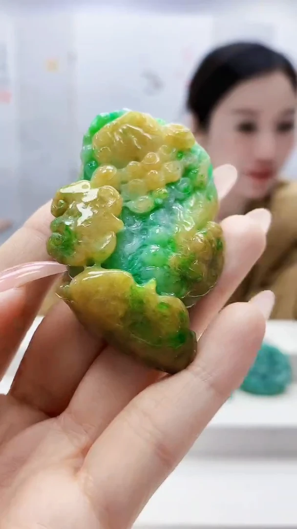 未镶嵌定制翡翠4852ty-毛货挂件9