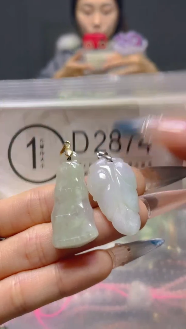 颈饰未镶嵌翡翠/D/翡翠A货，一件也是批发价