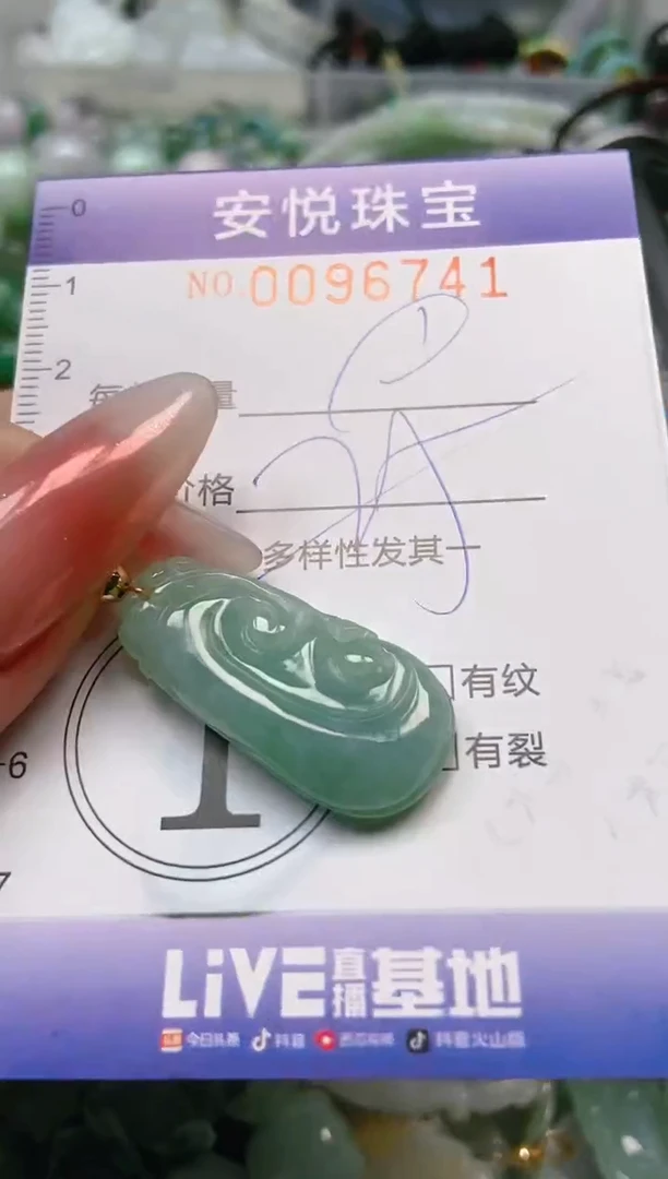 【闪购商品】翡翠颈饰未镶嵌闪购0096741多样性发其一