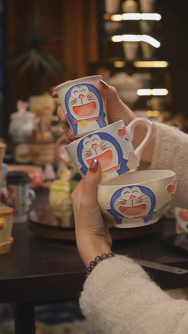 景德镇釉下彩绘设计师款式陶瓷