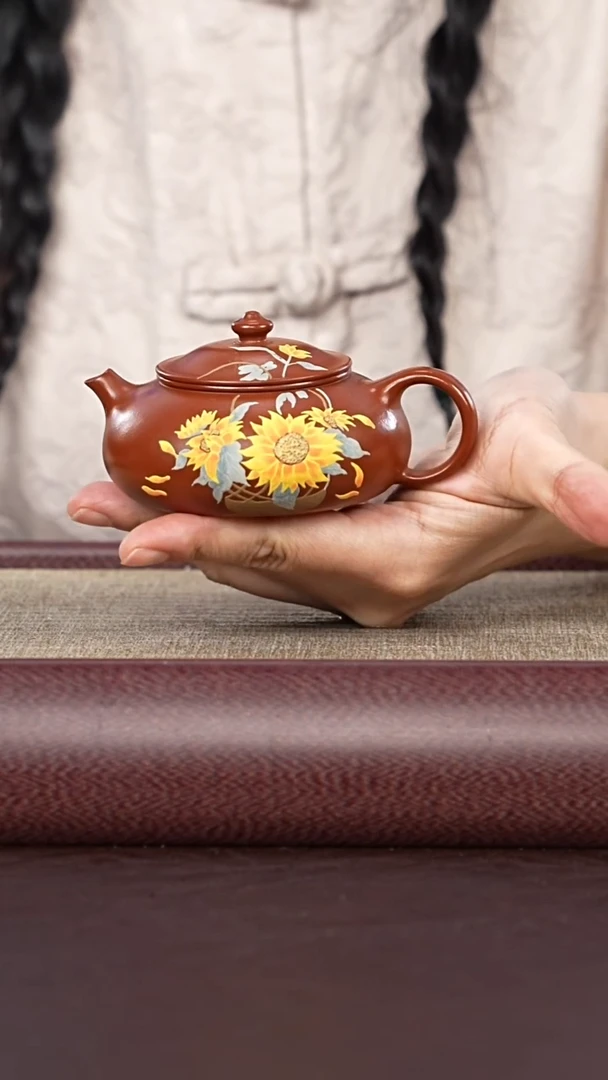 紫砂供春道婷婷紫砂58