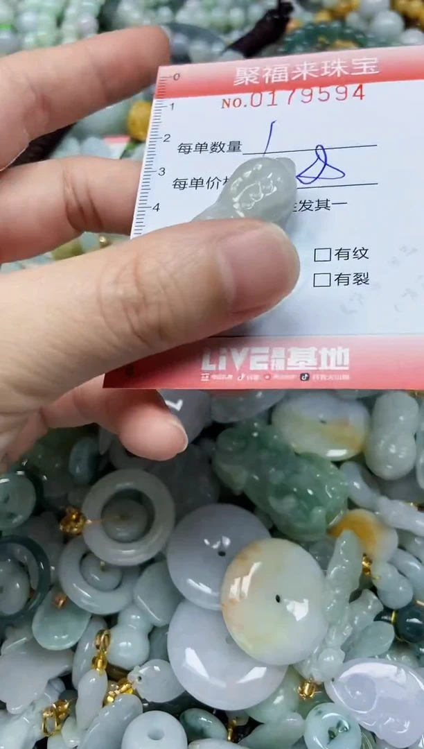 翡翠未镶嵌颈饰闪购0179594