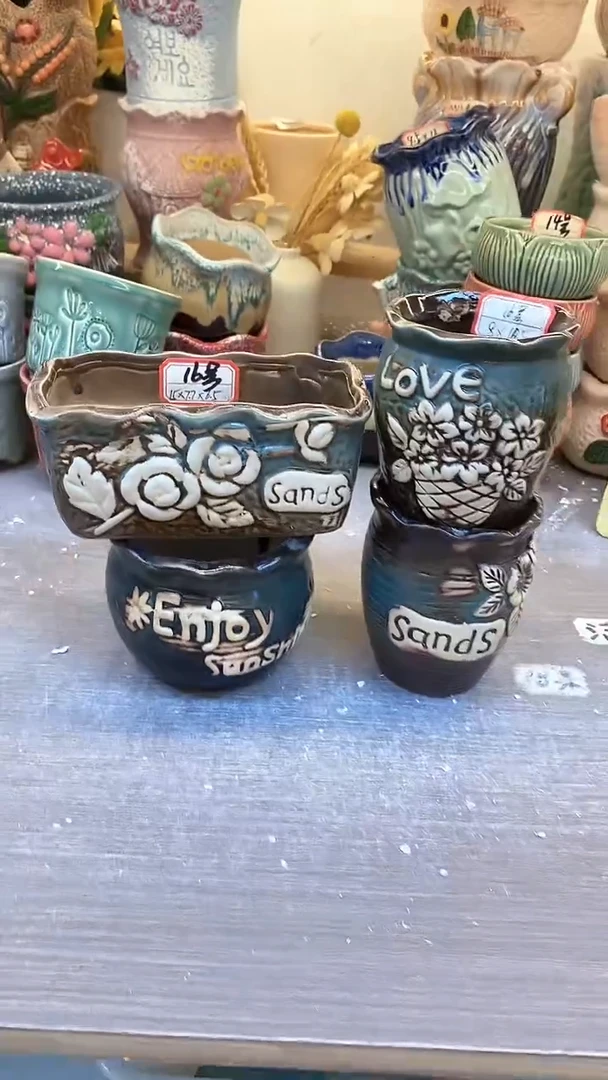 @@陶瓷多肉花盆16