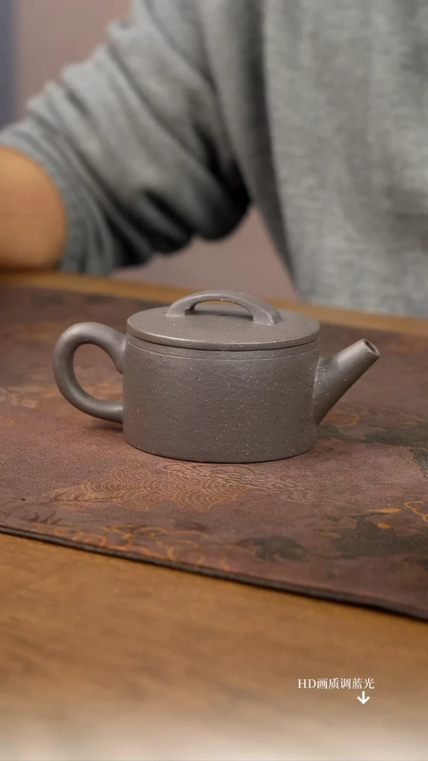 【闪购商品】紫砂茶壶天青汉瓦（小）