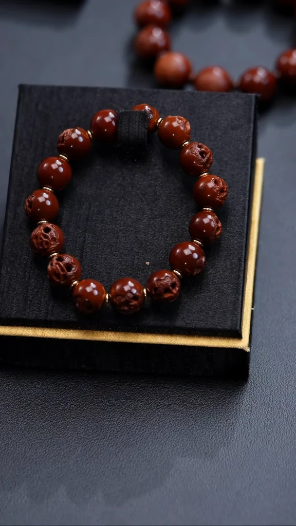 手串橄榄核上善若水14