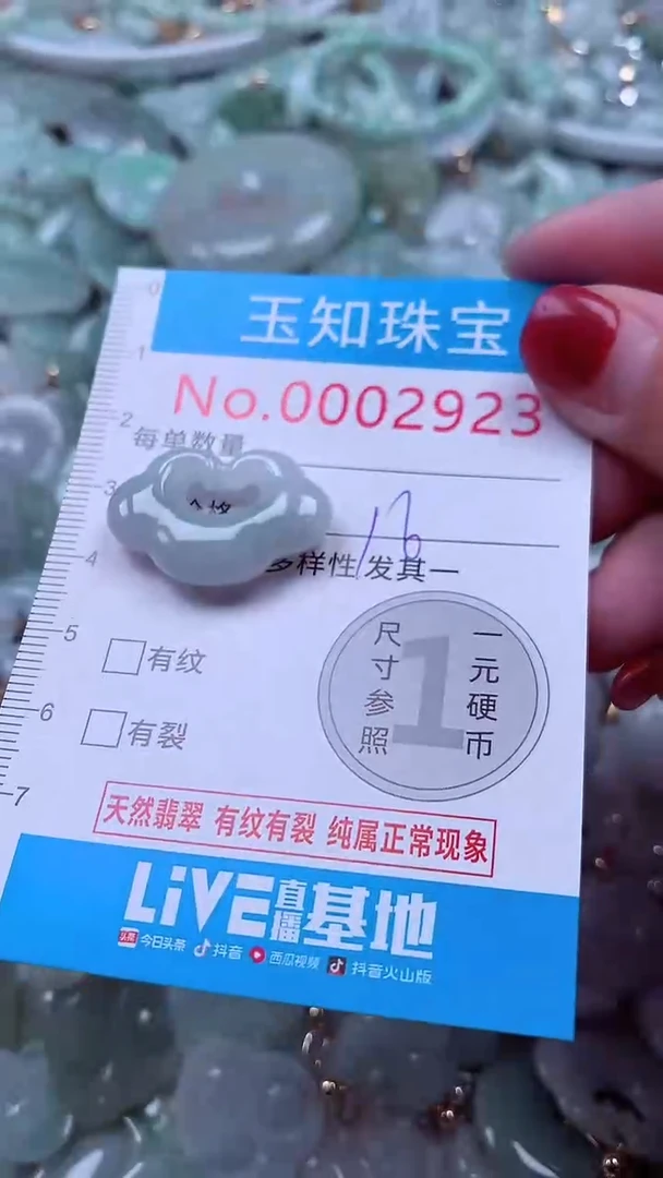 吊坠(不含链)未镶嵌翡翠2923