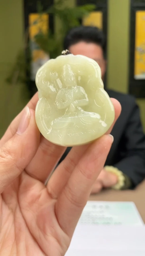 颈饰未镶嵌和田玉现***己多样性发货拍一发一