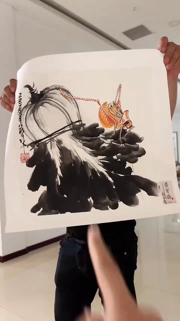 国画包头艺博会老师作品