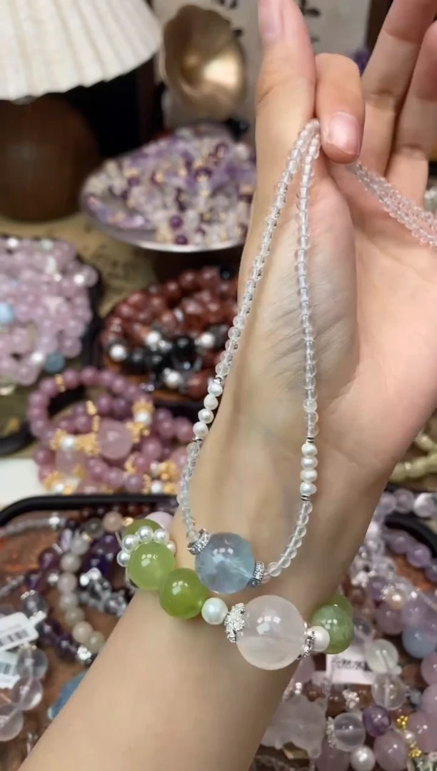 【闪购商品】水晶颈饰未镶嵌3043项链