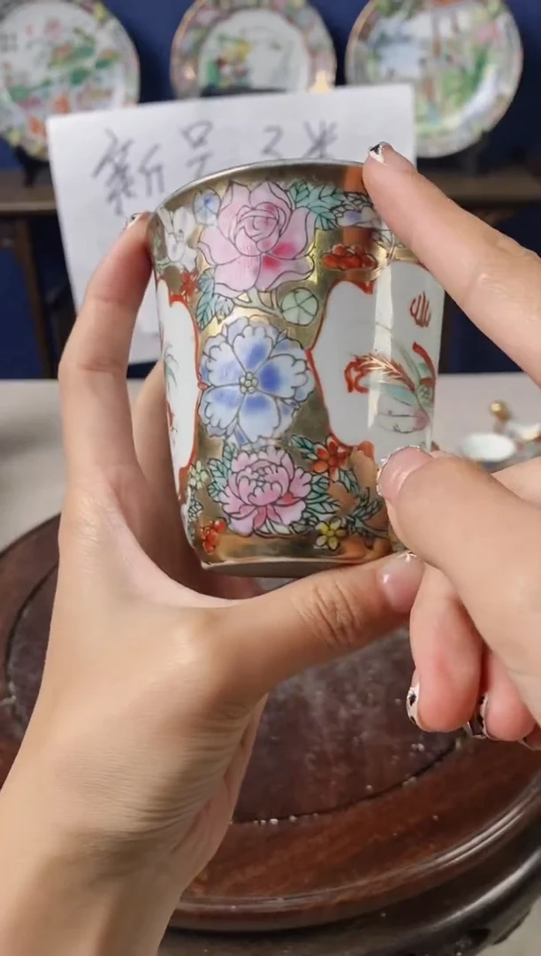 瓷片微瑕景德镇窑厂瓷摆件单件