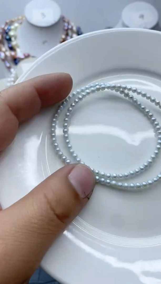 【闪购商品】淡水珍珠颈饰未镶嵌0128