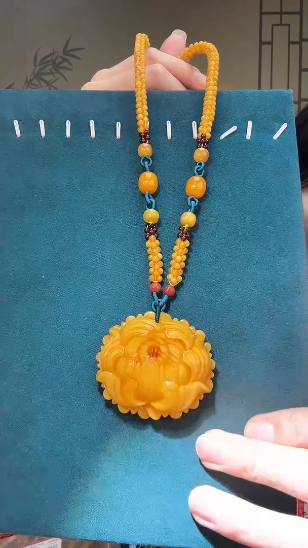 【闪购商品】琥珀裸石未镶嵌G3675天然蜜蜡